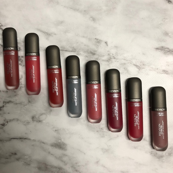 Amazon.com : Revlon Liquid Lipstick, Face Makeup, Ultra HD  REVLON ULTRA HD MATTE LIP MOUSE GIFT SET 8 ITEMS
